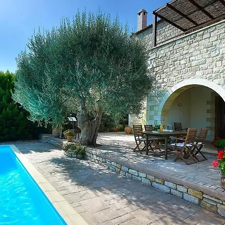 Luxury Crete Kalipso Private Pool 3 Bdr Rethymno Vederoi